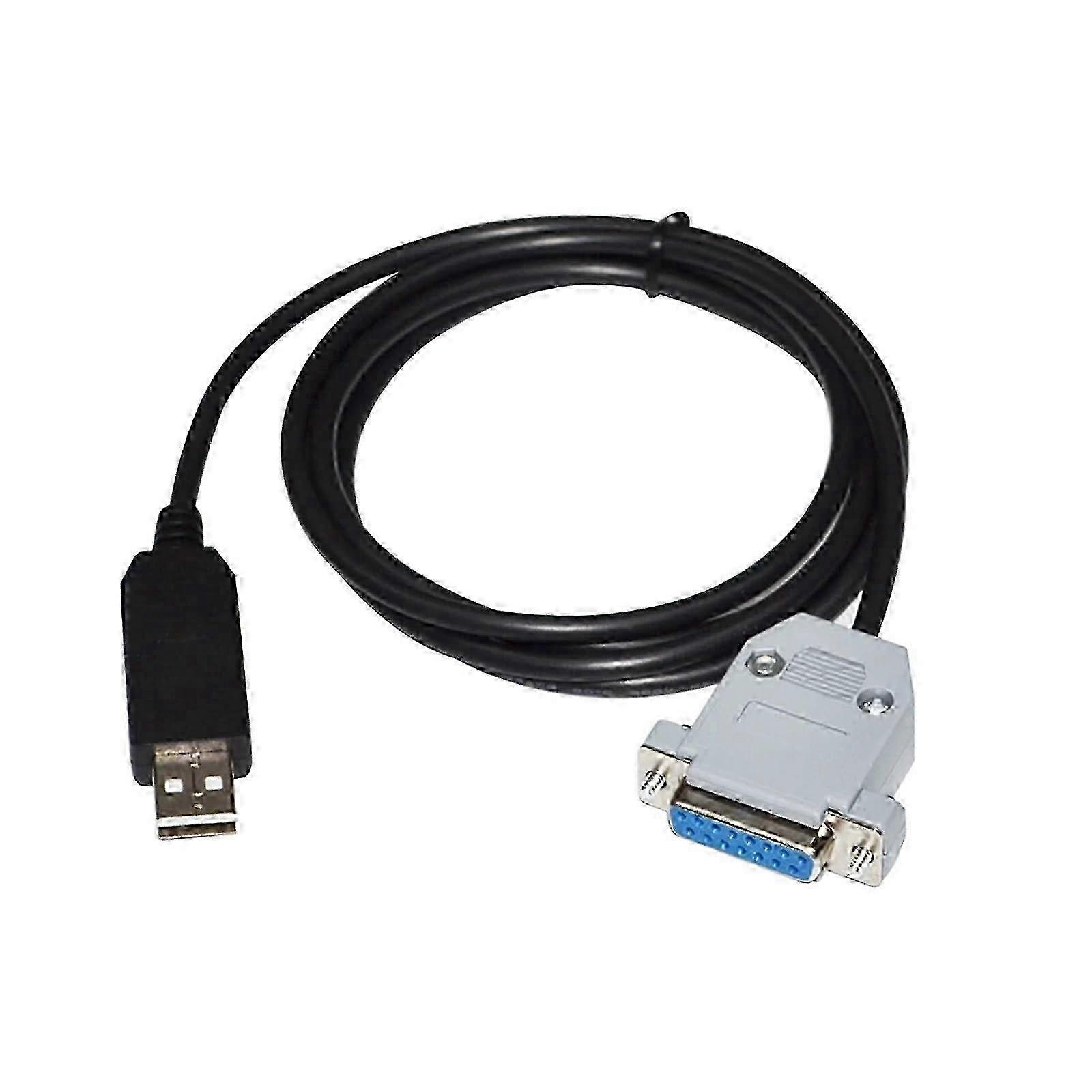DB15 Female to USB D-SUB 15-Pin Adapter for RS485 Serial Communication Cable - 5