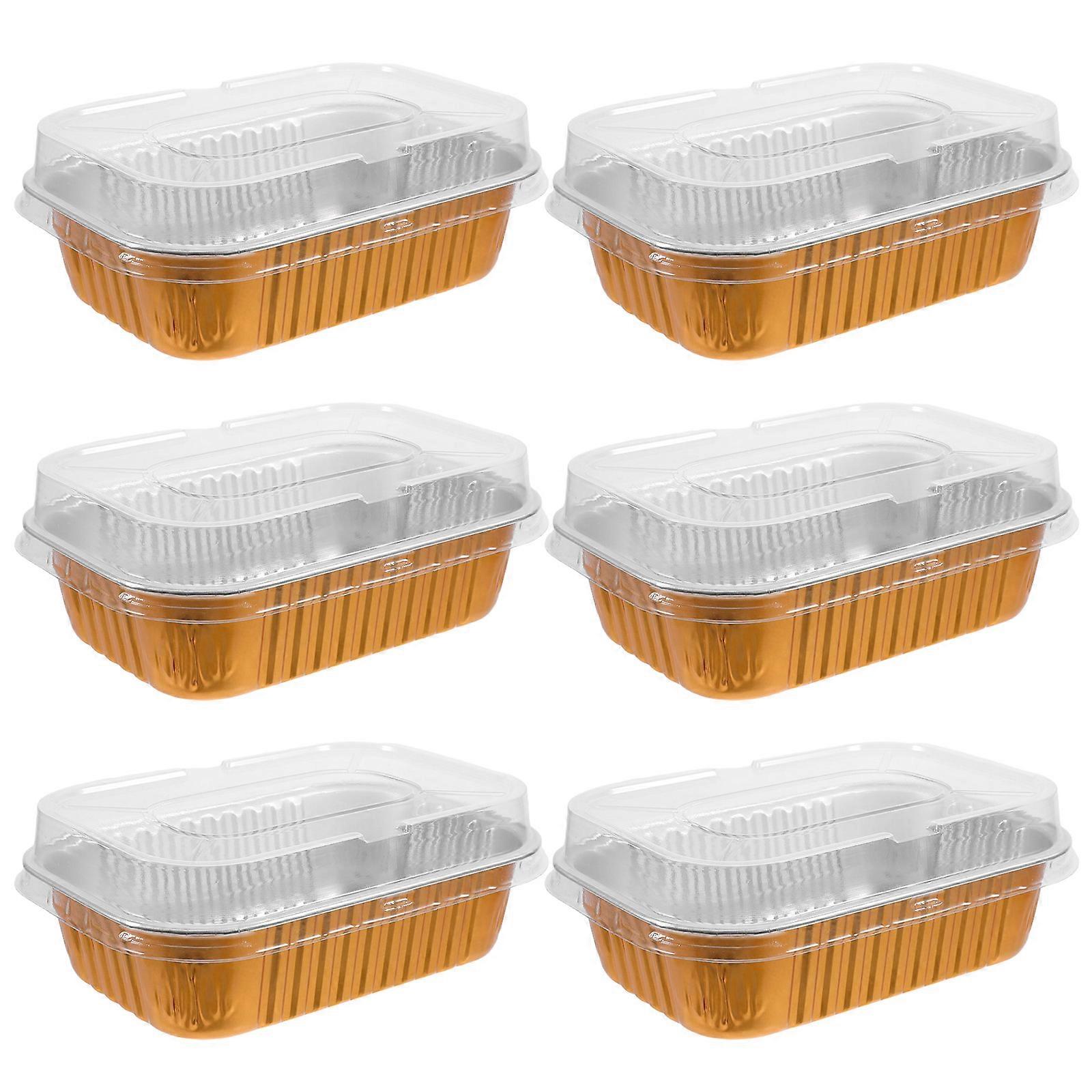 Temperature-Resistant Aluminum Containers, Convenient for Food Transport