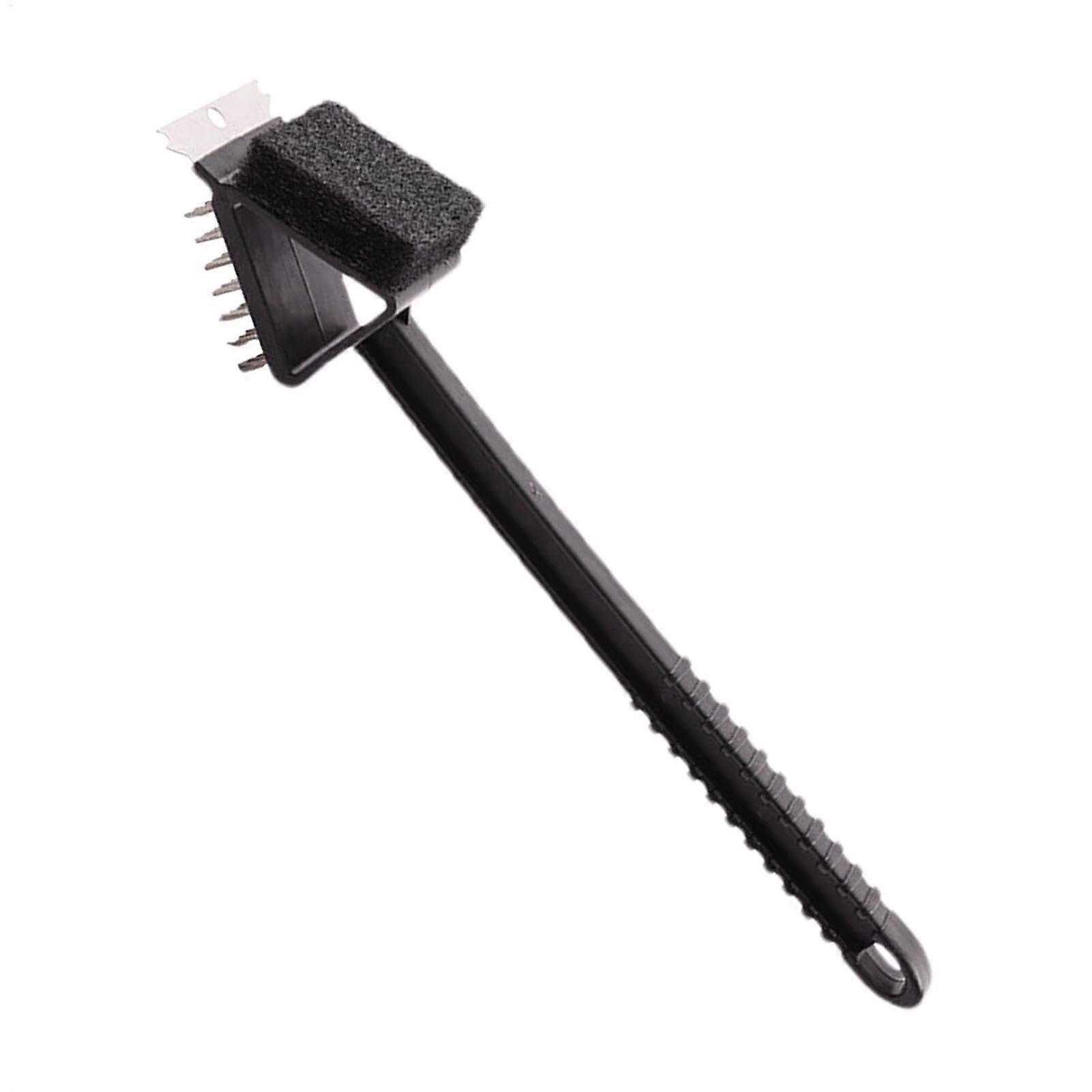 Long Handle Grill Cleaning Brush  Stainless Steel Scraper with Pointed Tail Ref: 2902
