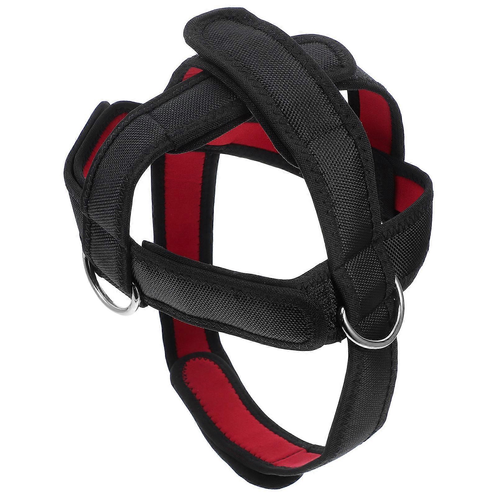 Neck Muscle Exerciser, Secure Head Strap for Alleviating Fatigue and Strain, Training Tool