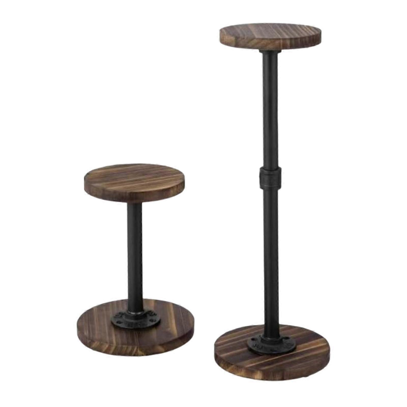 2Pcs Hat Display Stand Cap Storage Rack Tabletop Helmet Checkroom Wig Holder