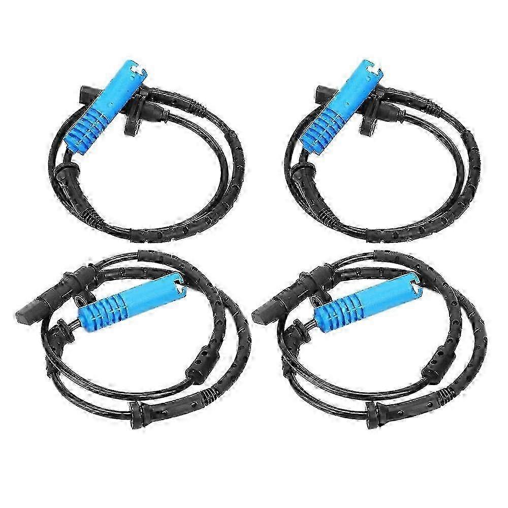 4Pcs ABS Wheel Speed Sensor for BMW X5 E53 2000-2006 34526756380