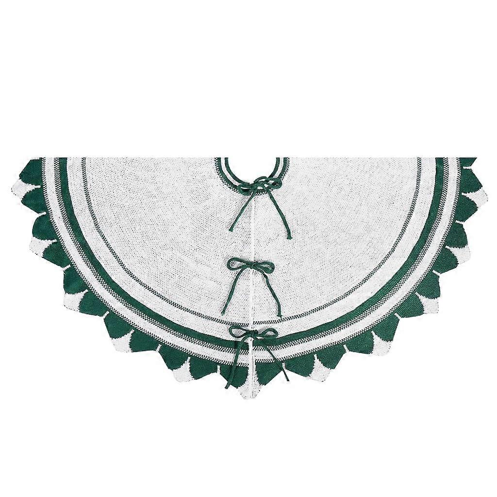 Christmas tree mat 73.7 cm, round, Christmas tree mat for seasonal display, home office, floor mat, decoration