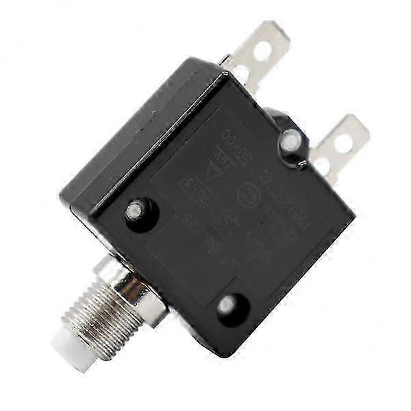 2x12V-24 Button Resettable Circuit Breaker with Terminals hwy