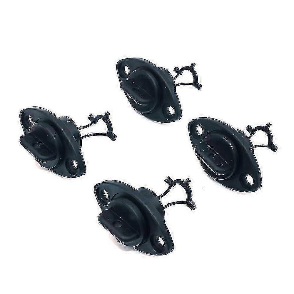 4 Sets Canoe Accessories Professional Universal Bungs Stopper With Screws Hole Kayak Drain Plugs