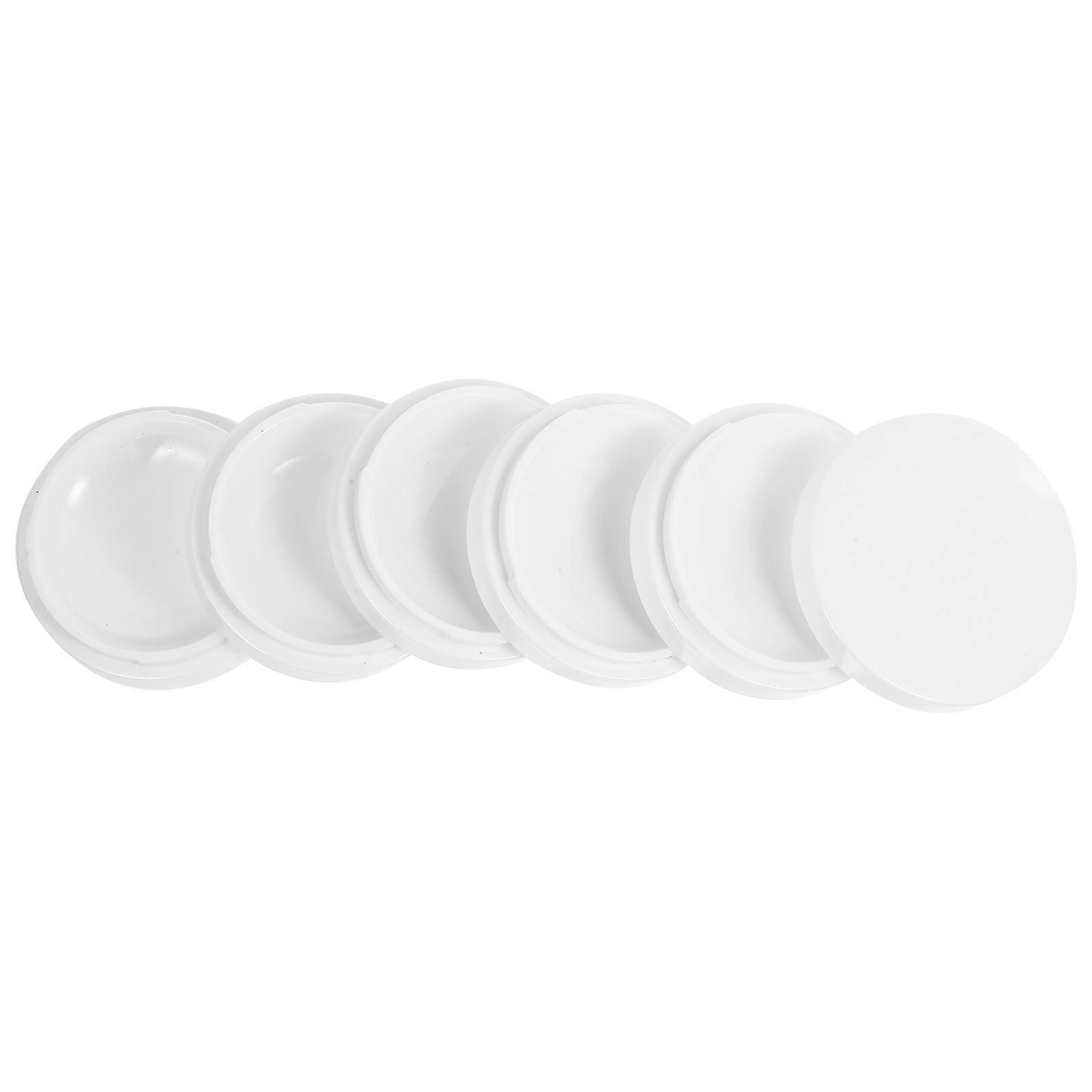 White Plastic Paint Mixing Tray with Cover for Arts and Crafts Perfect for Artists and Students 5
