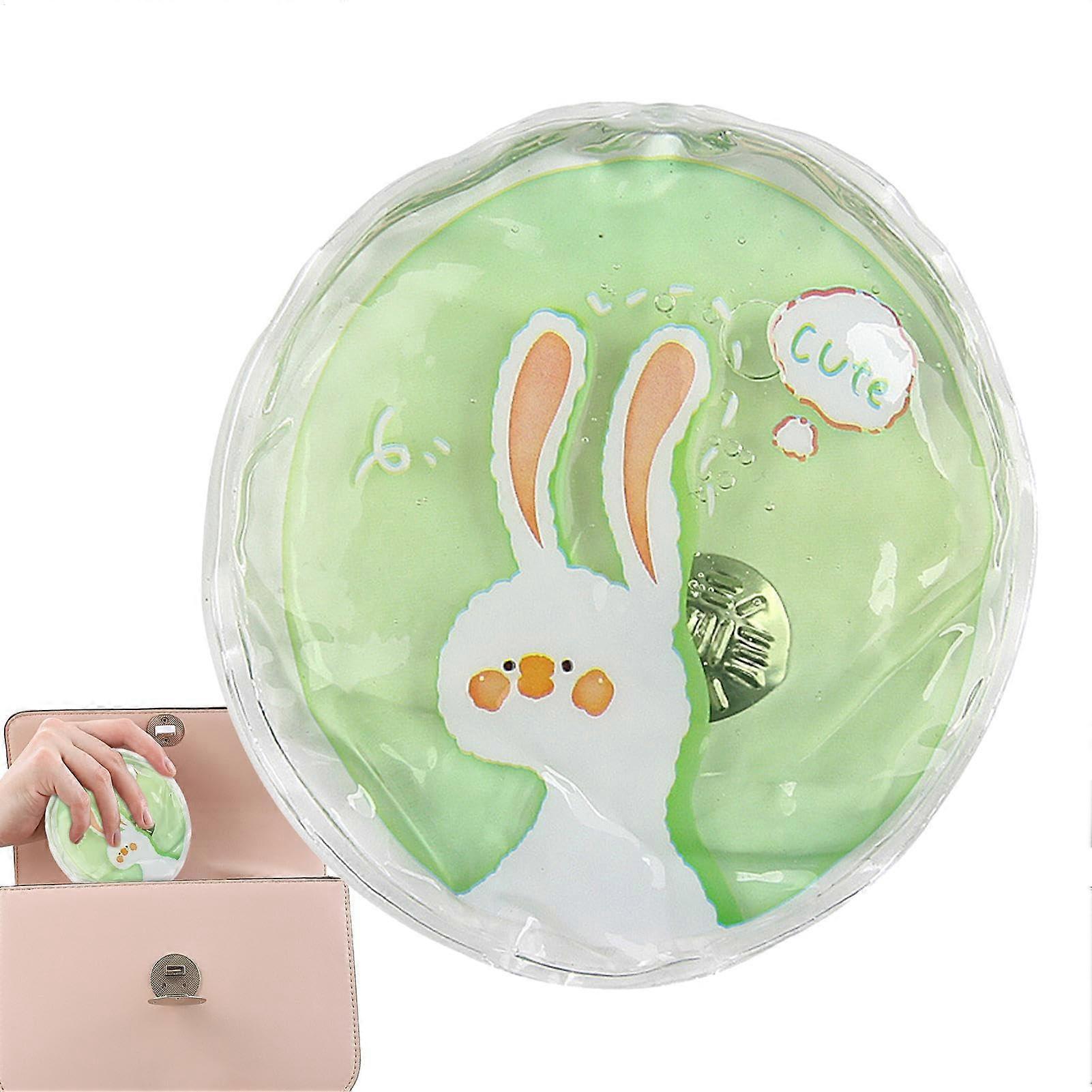 Reusable Hand Warmers Click Heat | Cute Pocket Hot Snap Click Packs for Camping and Work - Self-Heating Rabbit Model