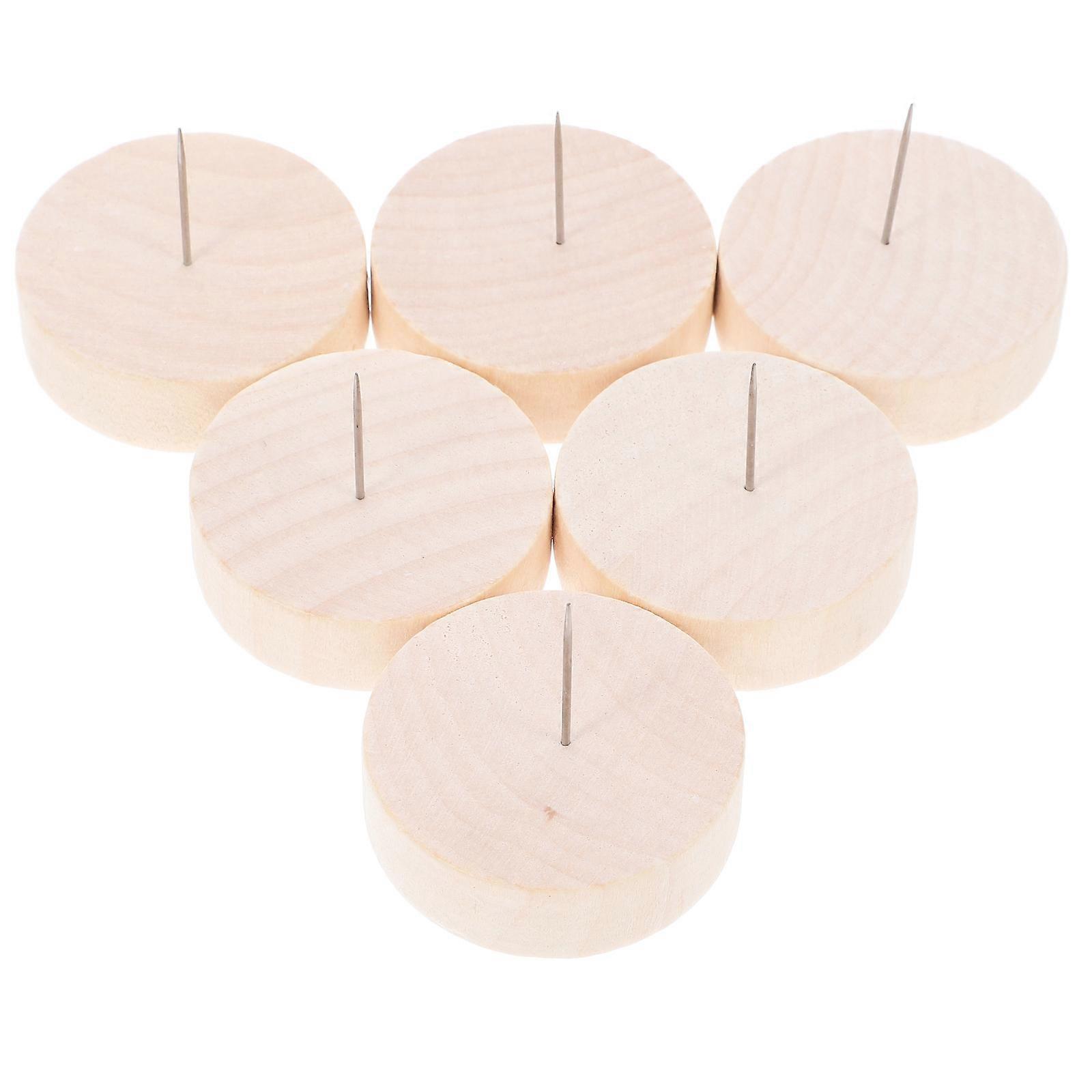 Doll Stand Wooden Organizer Diy Design For Small Objects Hobbyists 6Pcs