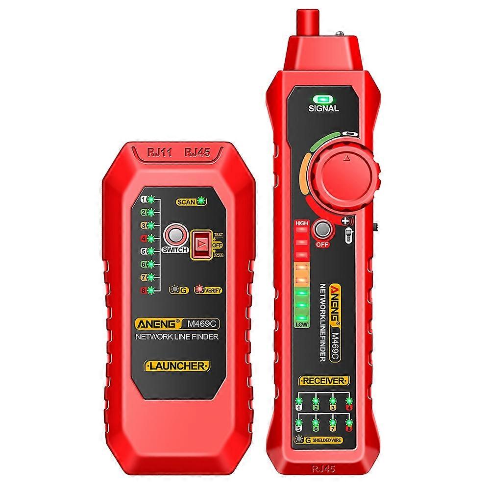 ANENG M469C Network Cable Tester Network Ethernet Wire Tracker Cable Finder