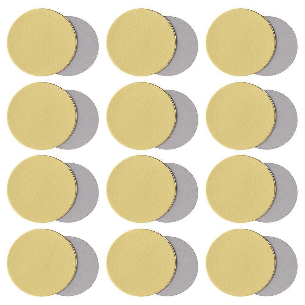 Dessert Trays Cardboard Cake Bases Golden Mousse Cake Boards for Birthday Round Shape Simple and Elegant Style 50Pack