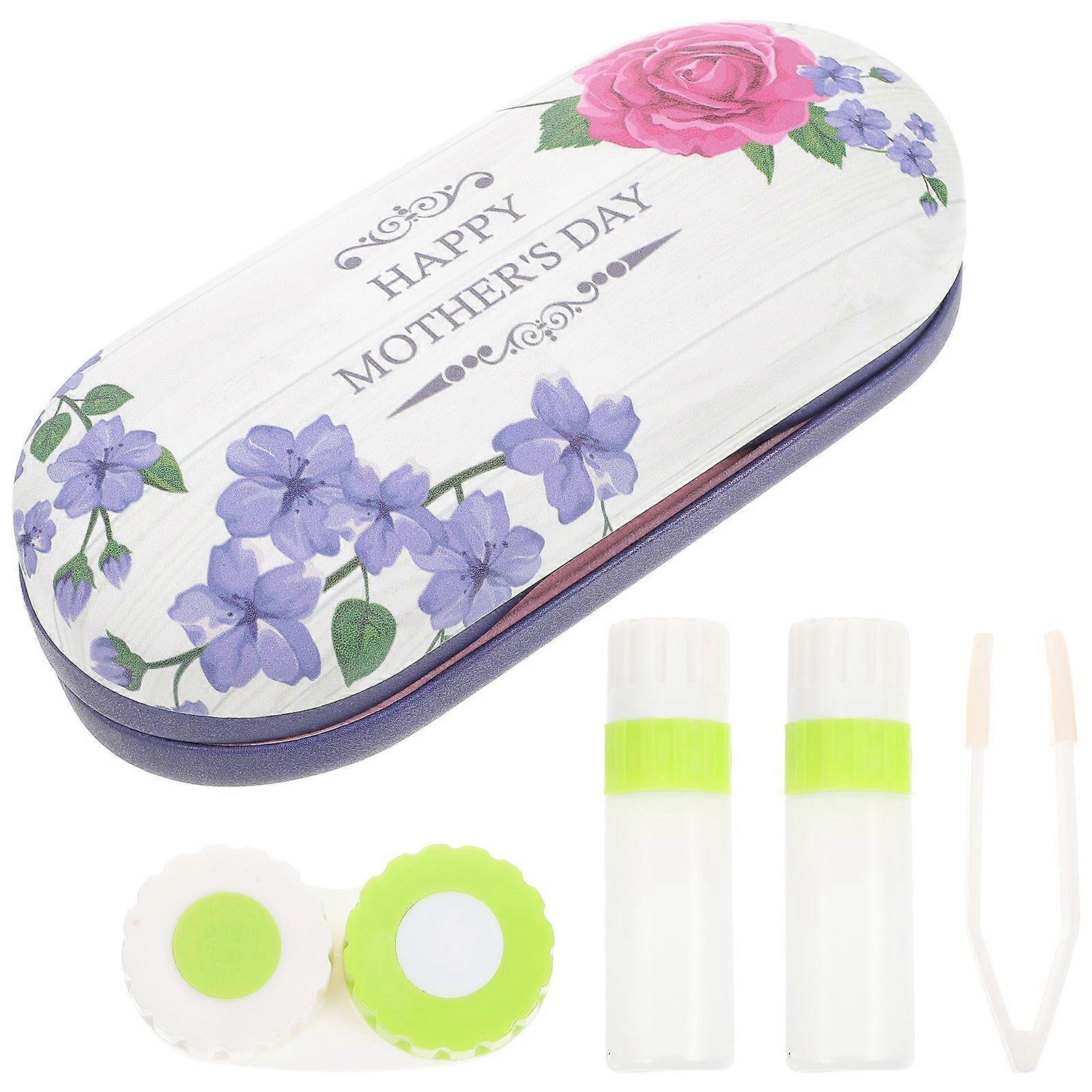 1 Set of Outdoor Eyeglass Case Portable Contact-lens Case Household Eyeglass Box