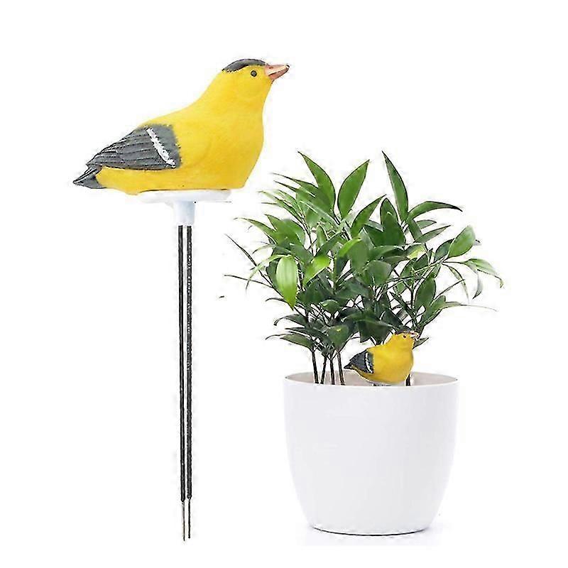 Soil Moisture Meter Watering Alarm Bird Plant Water Tester Hygrometer Sensor Gardening Tool Kit For