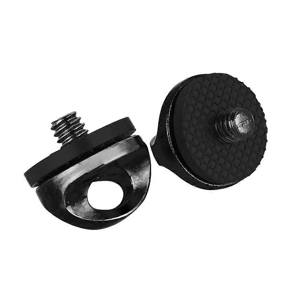 Universal Screw For Camera Tripod Double Shoulder Strap Zinc Alloy Quick Attachment Photography Use 2Pcs