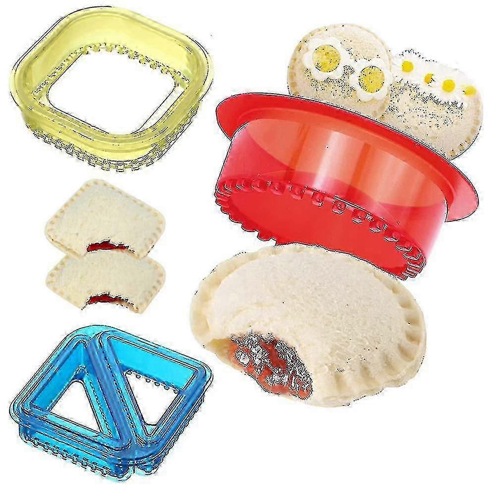 Sandwich Cutter & Sealer - Round, Triangle, Square Crustless Maker
