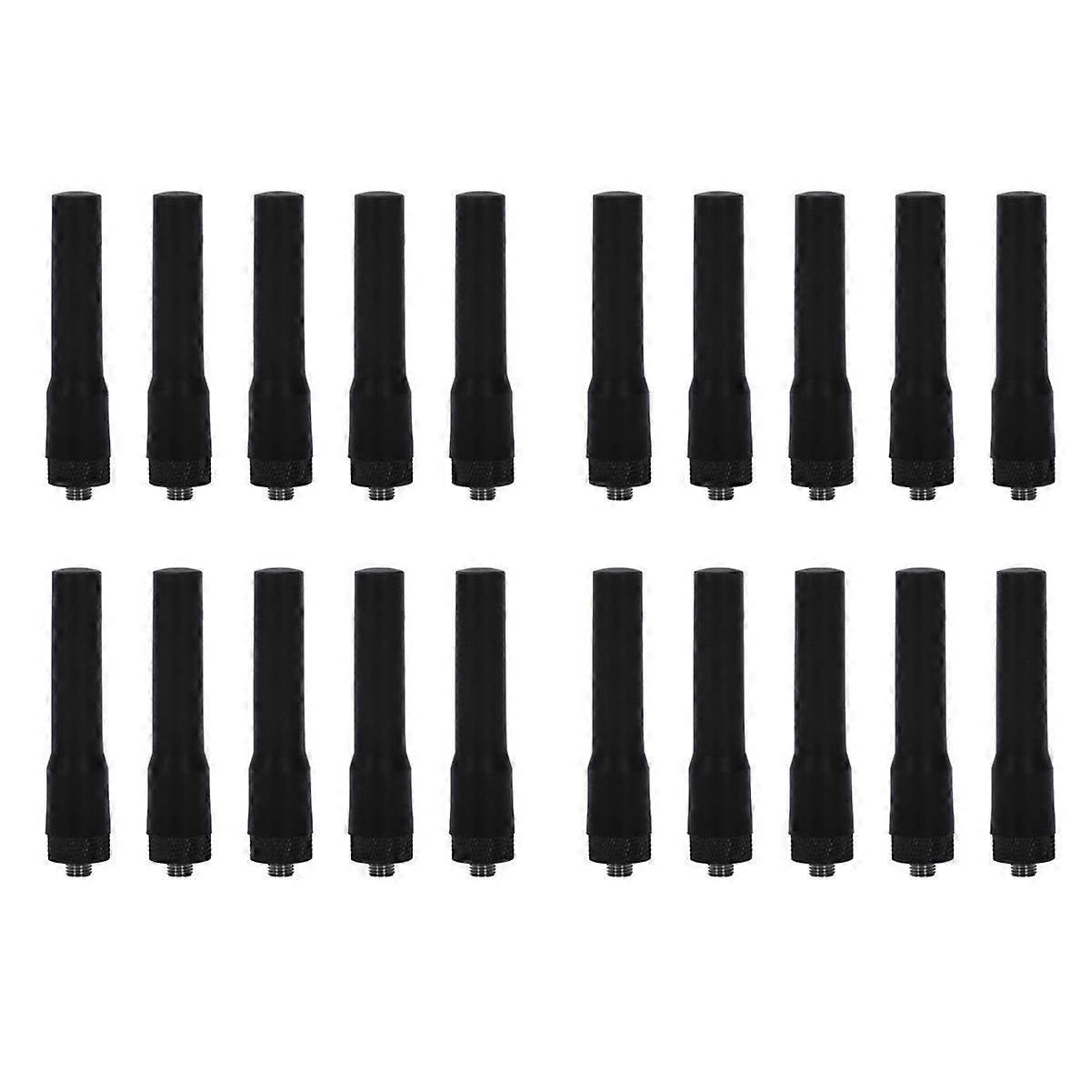 20X SF20 Dual Band SMA-F Soft Antenna for UV5R UV5RA/Plus BF888s Black