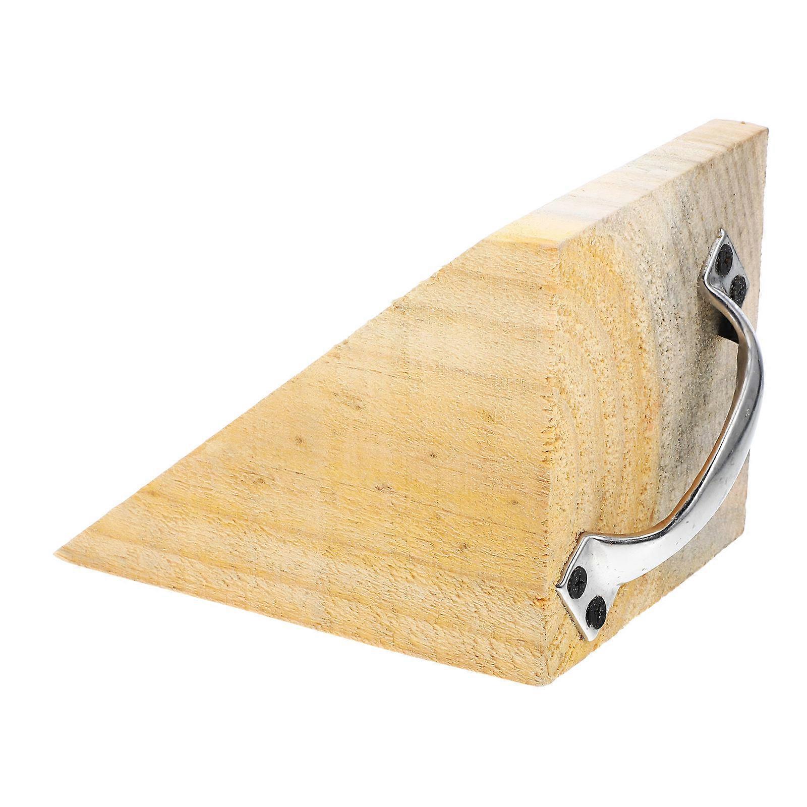 トレーラーアクセサリータイヤチョックトレーラーポータブルデザインRV駐車場6.3X4.7X4.7in1セット