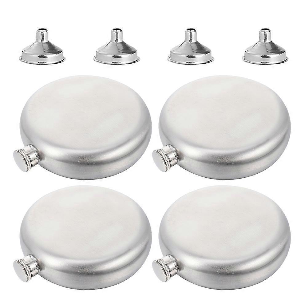 Drinks Carrier With Handle Wine Canteen Professional Rust-Proof 4Set