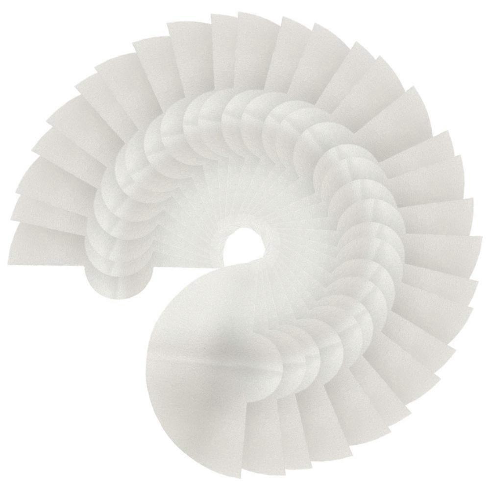 Disposable Espresso Filter Fan-Shaped Coffee Maker Preserves Coffee Taste 40Pcs