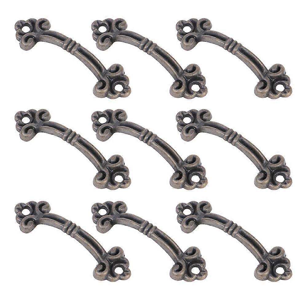 Kommode skuffe trækker retro stil dumpling form køkkenskab hardware bronze 40 sæt glat holding
