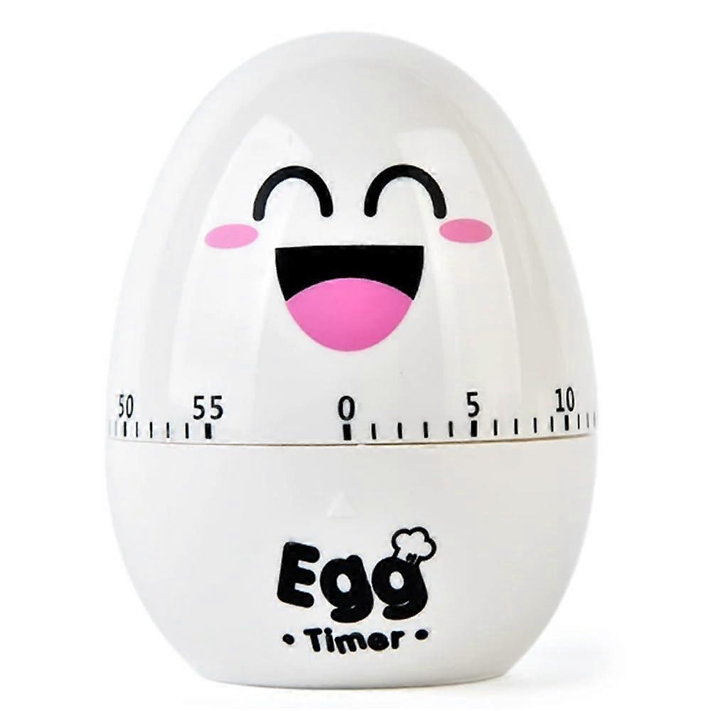 Mechanical Egg Timer - Classic Kitchen Countdown Timer, Durable Plastic, 60-Minute Capacity, Retro Style, Easy to Use