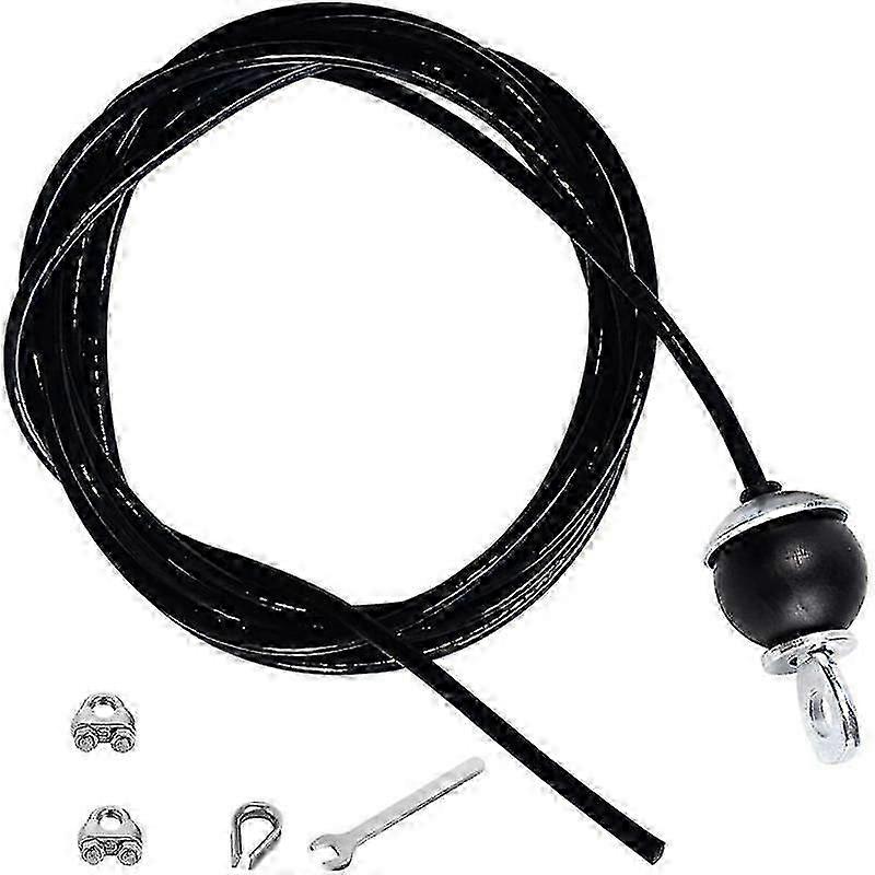 400cm Home Gym Fitness LAT Pulldown Cable Replacement, Adjustable Length for Pulley System