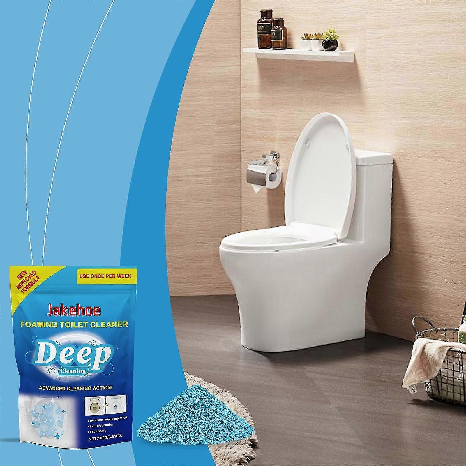 Roiskevaahtoinen WC-puhdistusaine, Roiskevesi WC-puhdistusaine, Roiskevesi WC-pöntön puhdistusaine, WC-puhdistusaine, Itseaktivoituva ihmejauhe, Tehokas vaahtoava WC-istuin