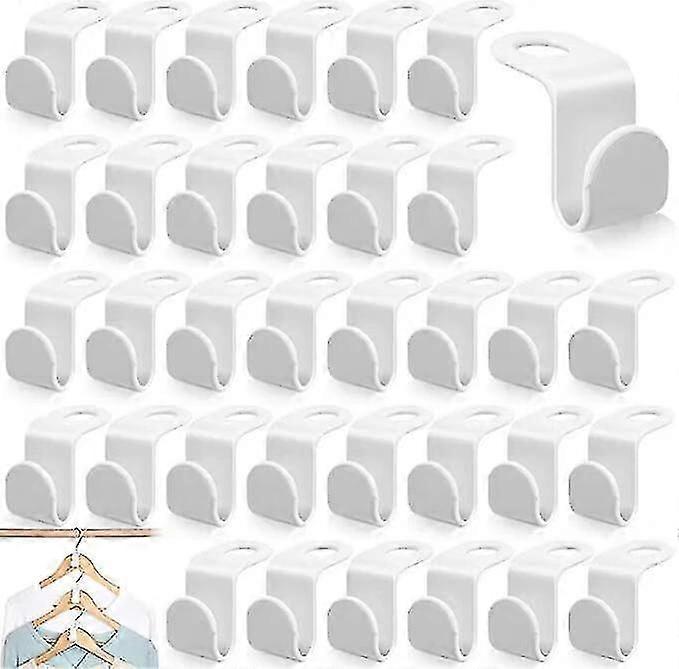 200 Pcs Clothes Hanger Connector Hooks