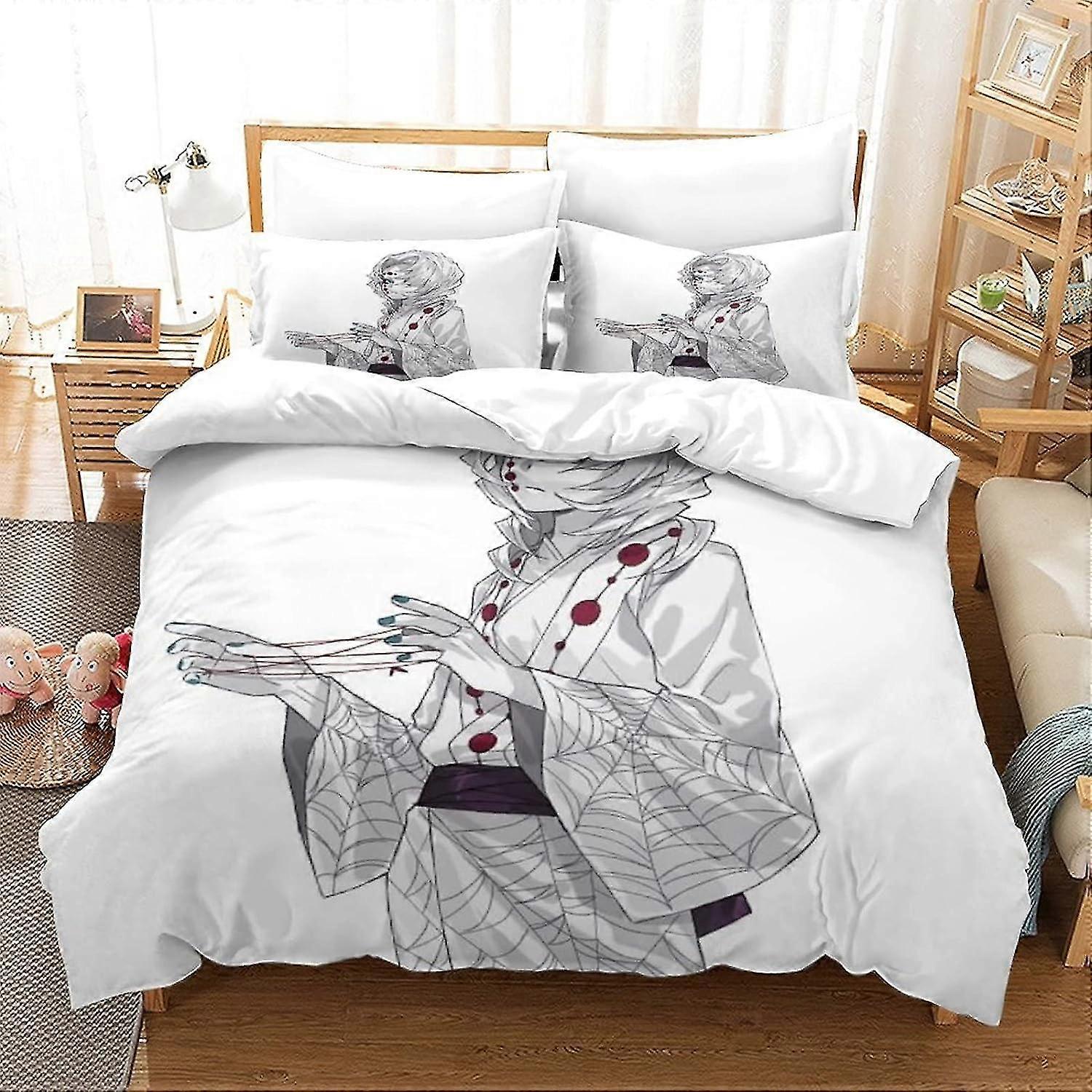 3D povlečení sada povlečení pro chlapce a dívky, ultra měkký povlak na přikrývku z mikrovlákna se zapínáním na zip