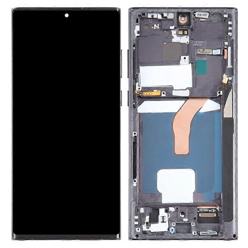 Für Samsung Galaxy S22 Ultra 5G S908 Grade C LCD-Bildschirm und Digitizer Assembly Frame Part (TFT) (mit