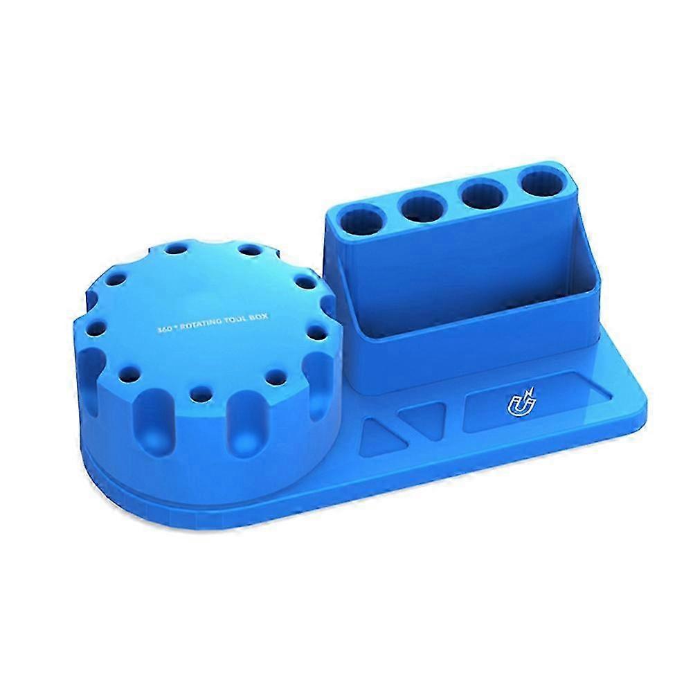Mobile Phone Repair Screwdriver Storage Rack Rotating Parts Box Magnetic Tool Box 360-Degree Rotatin Edition 0708