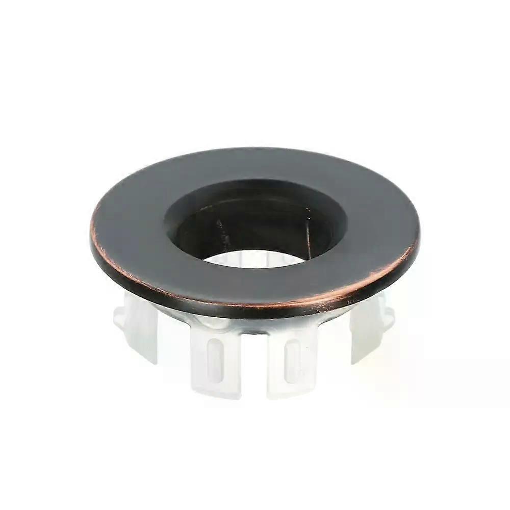 Useful Bathroom Round Ring Overflow Covers Basin Insert Replacement Trim Ring Cap Sink Hole Cover