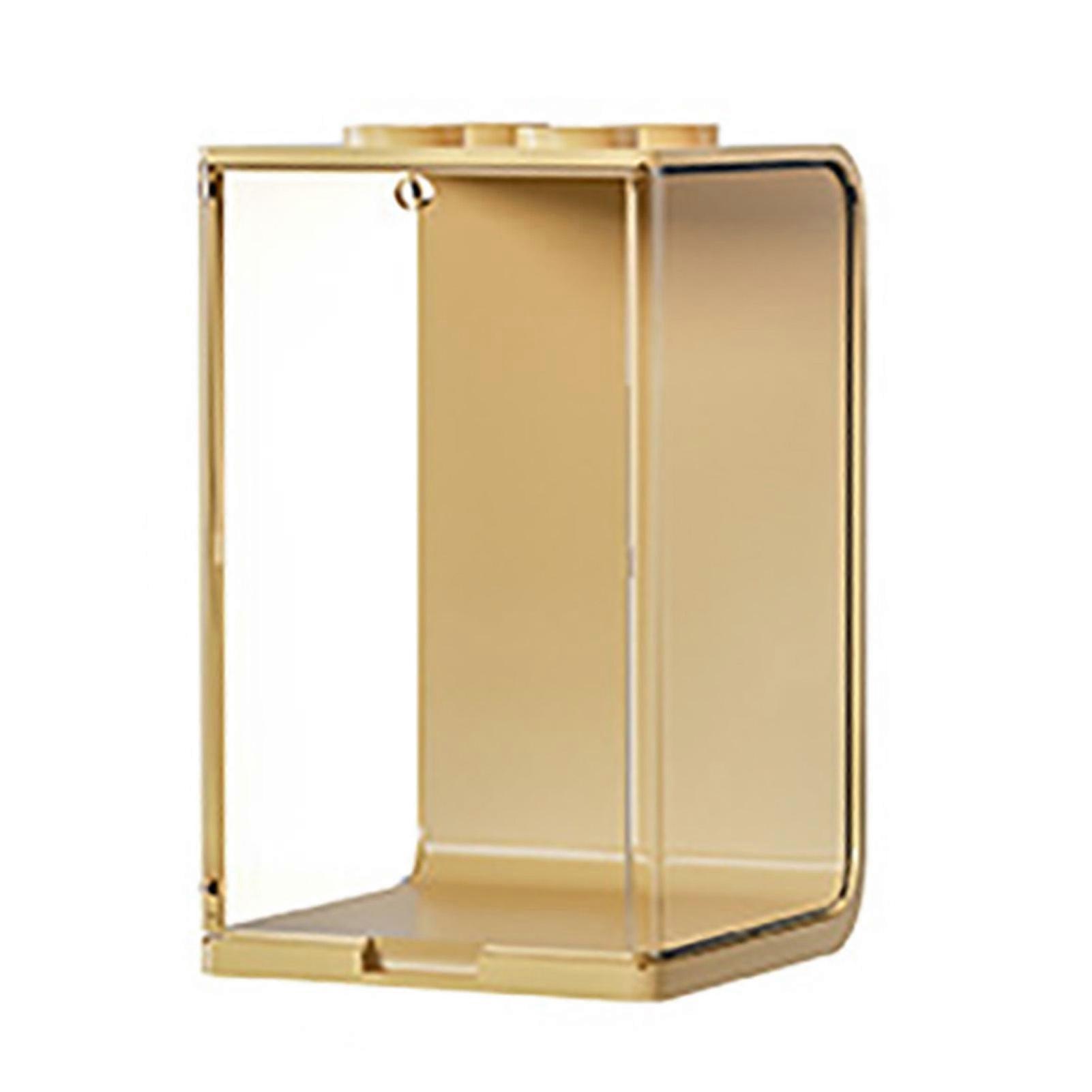 Doll Case ABS Transparent Stackable Clear Display Box Toy Storage Stand for Mini Figures Collectibles