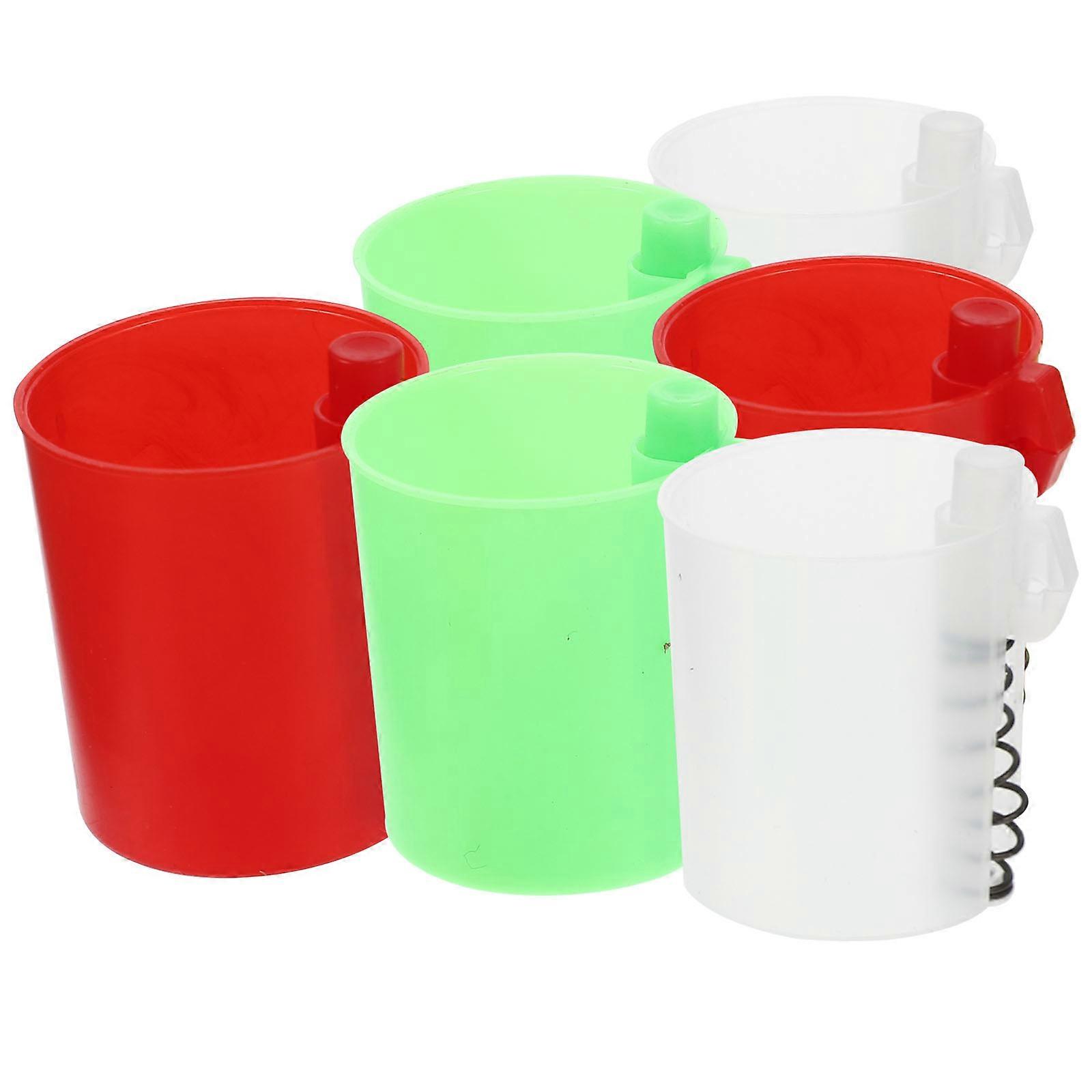 6pcs Durable Fishing Feeder Cage Compact Bait Holder Fish Attractor for Outdoor Carp Fishing Thrower