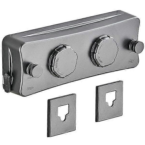 Retractable clothesline, wall-mounted retractable line with 2 x 5