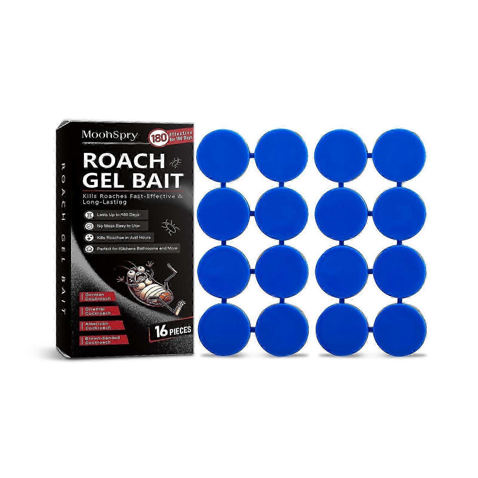 Highly Effective Cockroach Gel Bait for Indoor Infestation, Fast Acting Roach Killer for Home & Kitchen Use, Long-lasting Cockroach Control Solution