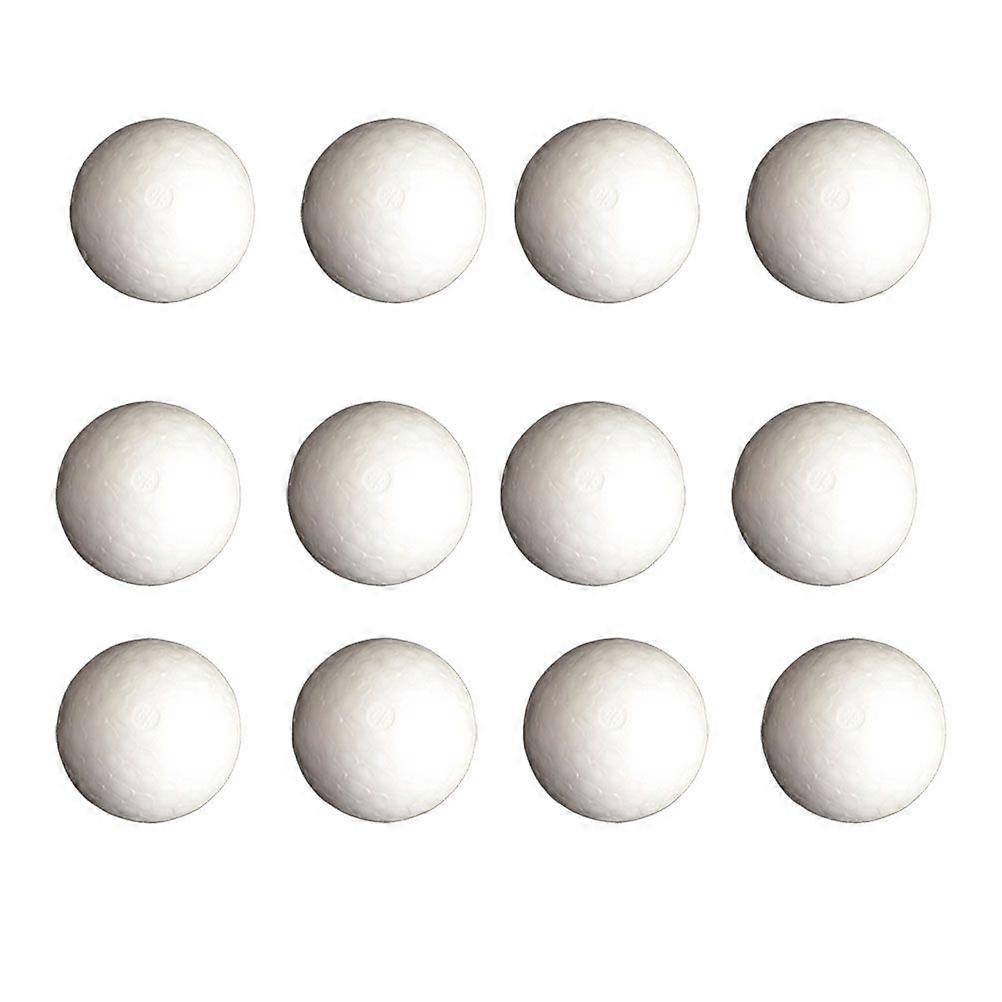 15Pcs 8cm Modeling Craft Solid Polystyrene Balls Round Spheres Wedding Decoration DIY Stuff(White)