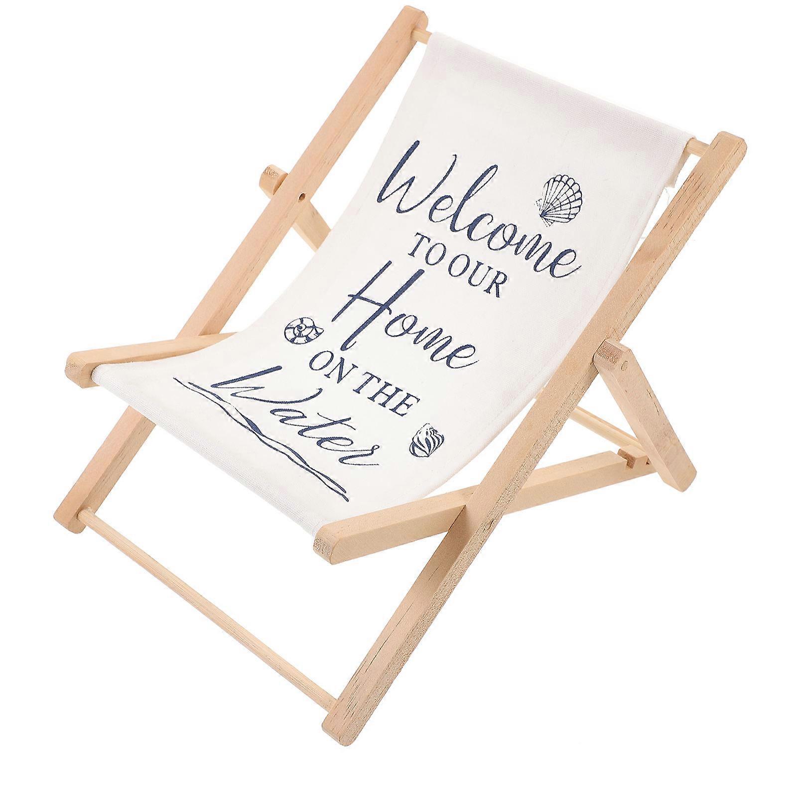 Wooden Chair Model Decor Multi with Durable Craftsmanship for Decoration Use Desktop Decor