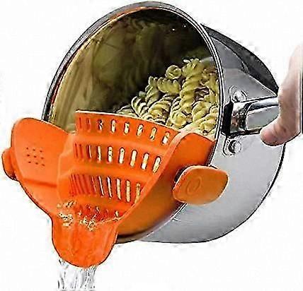Single Stainless Steel Colander for Kitchen Use