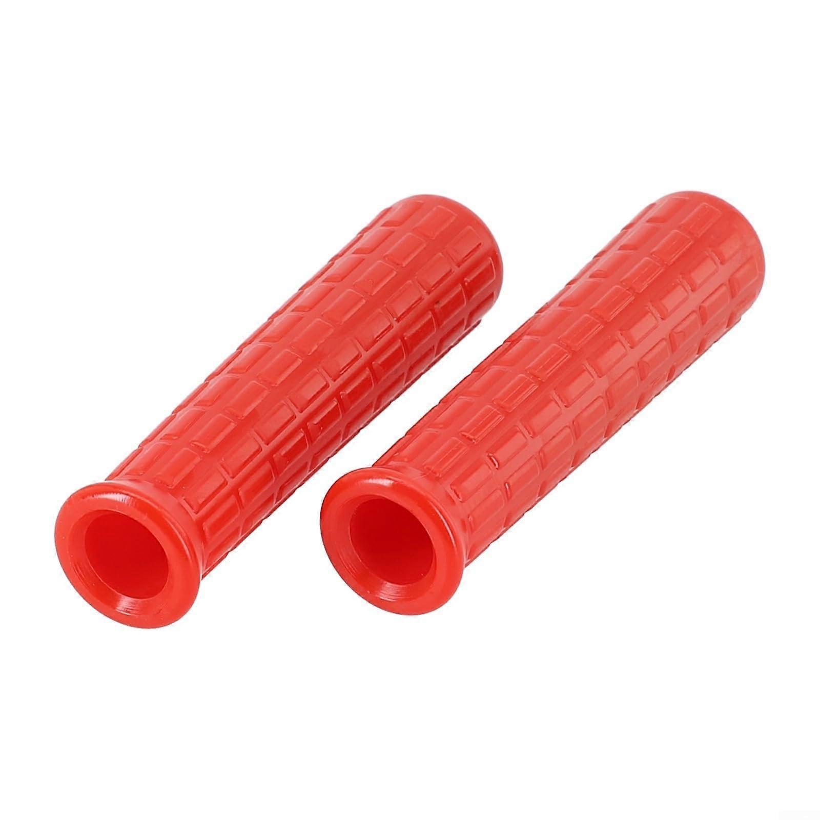 Replacement rubber handles for wheelbarrows, 2 pieces, for improved handling control (114 x 16 mm)
