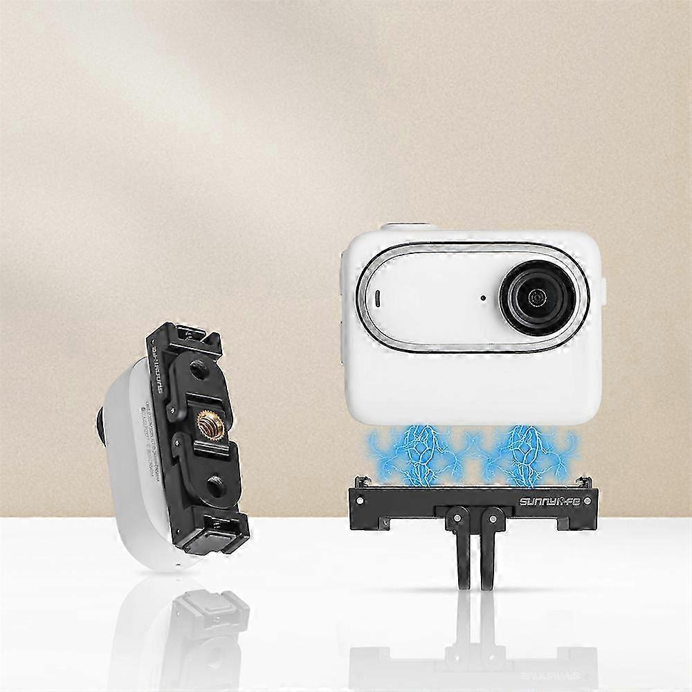 2025 Magnetic Quick Release Mount Action Camera Selfie Stick Adapter for Insta360 GO 3