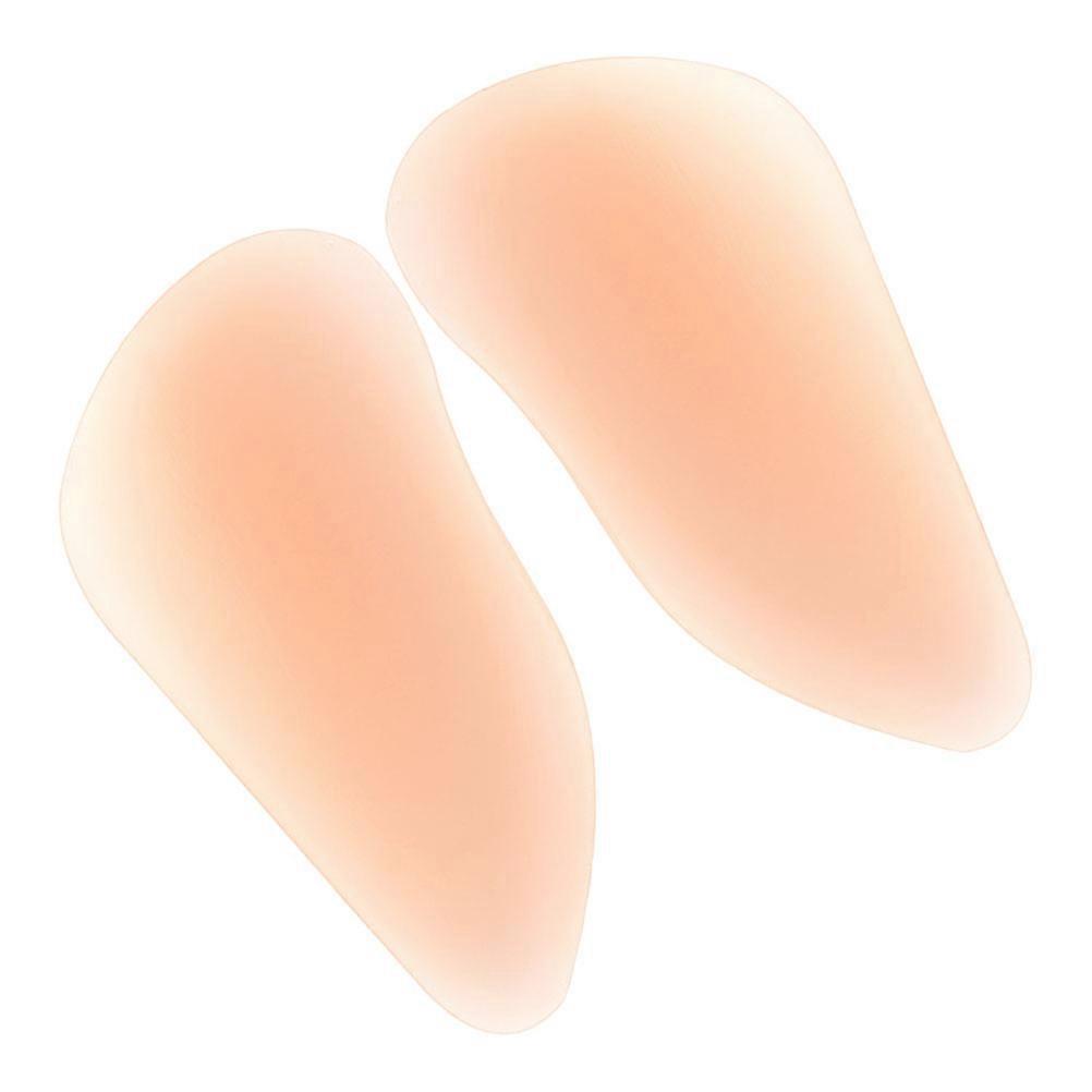 Silicone leg Pads for Corrector Comfortable Invisible Support with AntiChafing Protection Khaki 1 Pair