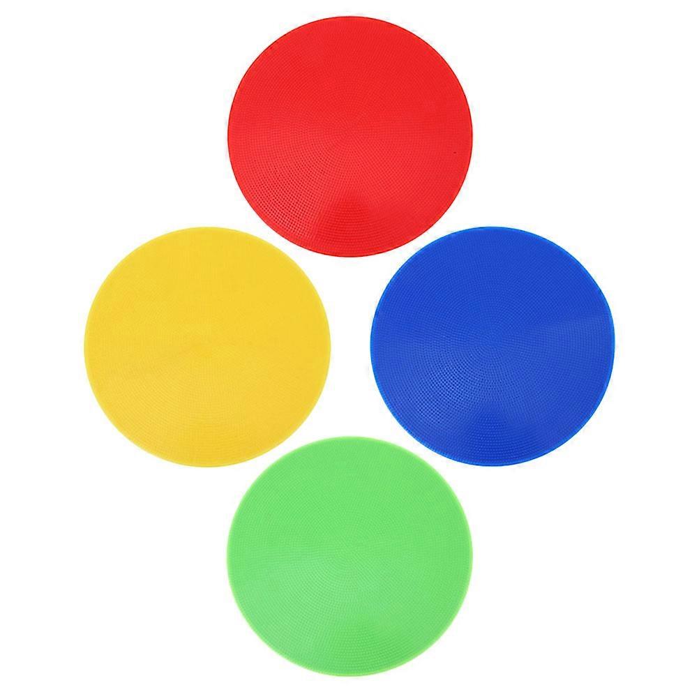 Circle Spots For Classroom Floor Markers Court Edge Definition Multi Sport Functionality 4Pcs