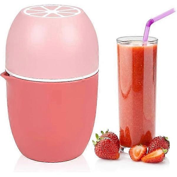 Manual Juicer, Dual Function Manual Juicer, Lemon/Lime/Orange/Grapefruit Juicer - Pink