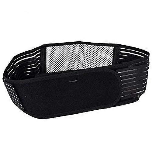 Posture Corrector Magnetic Back Support Belt SelfHeating Waist Support (Size: L)
