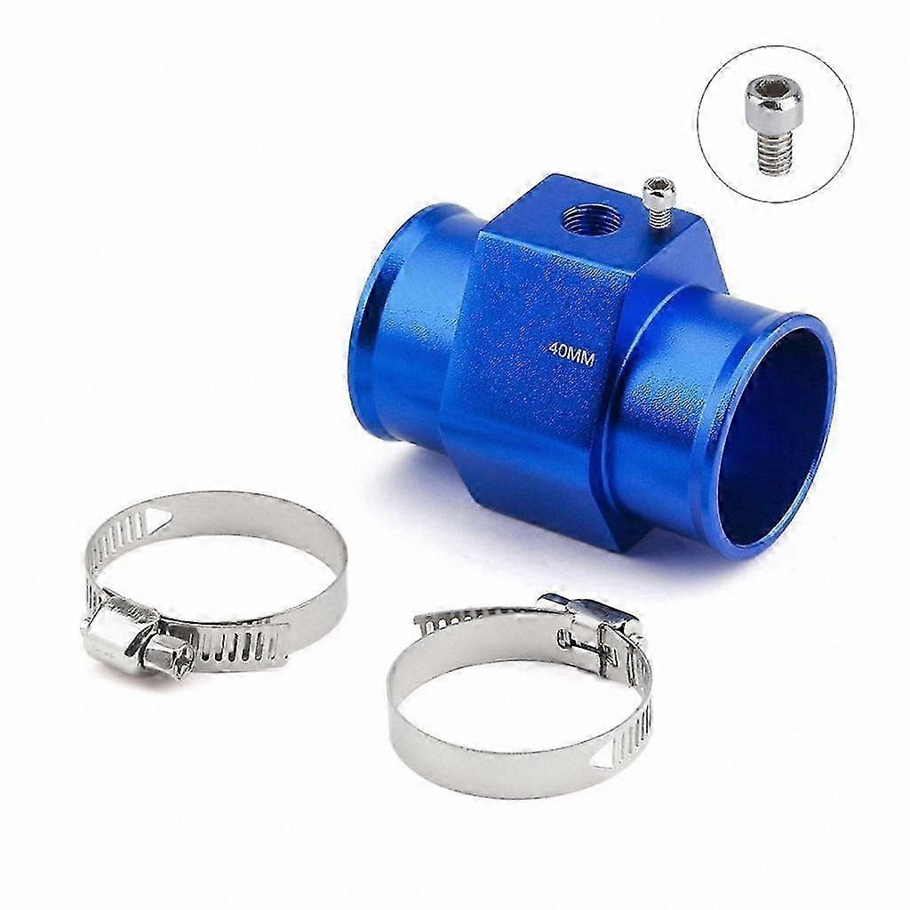 Universal Water Temperature Gauge Adapter with Hose Connection for Automotive Use
