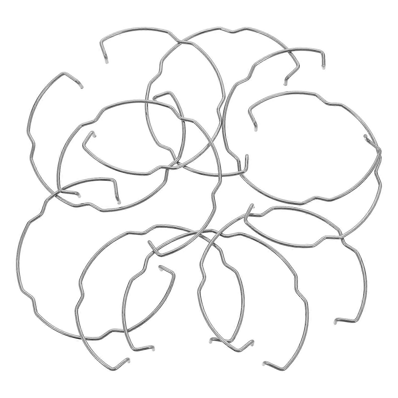 10pcs Lamp Retaining Spring Clips for LED Spotlight Bulbs – Versatile Recessed Light Retaining Rings with Durable Spring Design for Easy Downlight