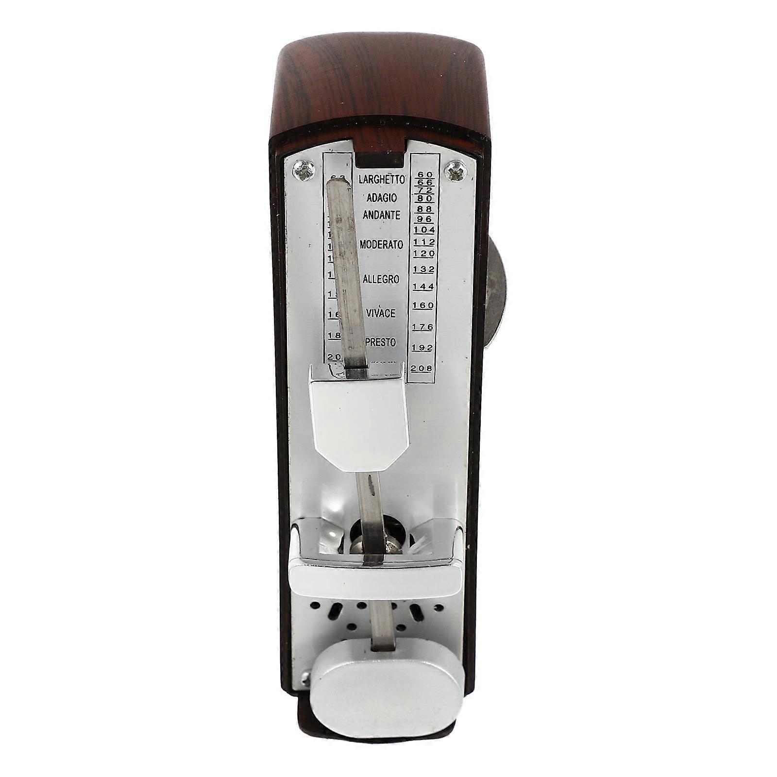 Mini Mechanical Metronome For Control In Music Practice With Square Shape 1Pcs