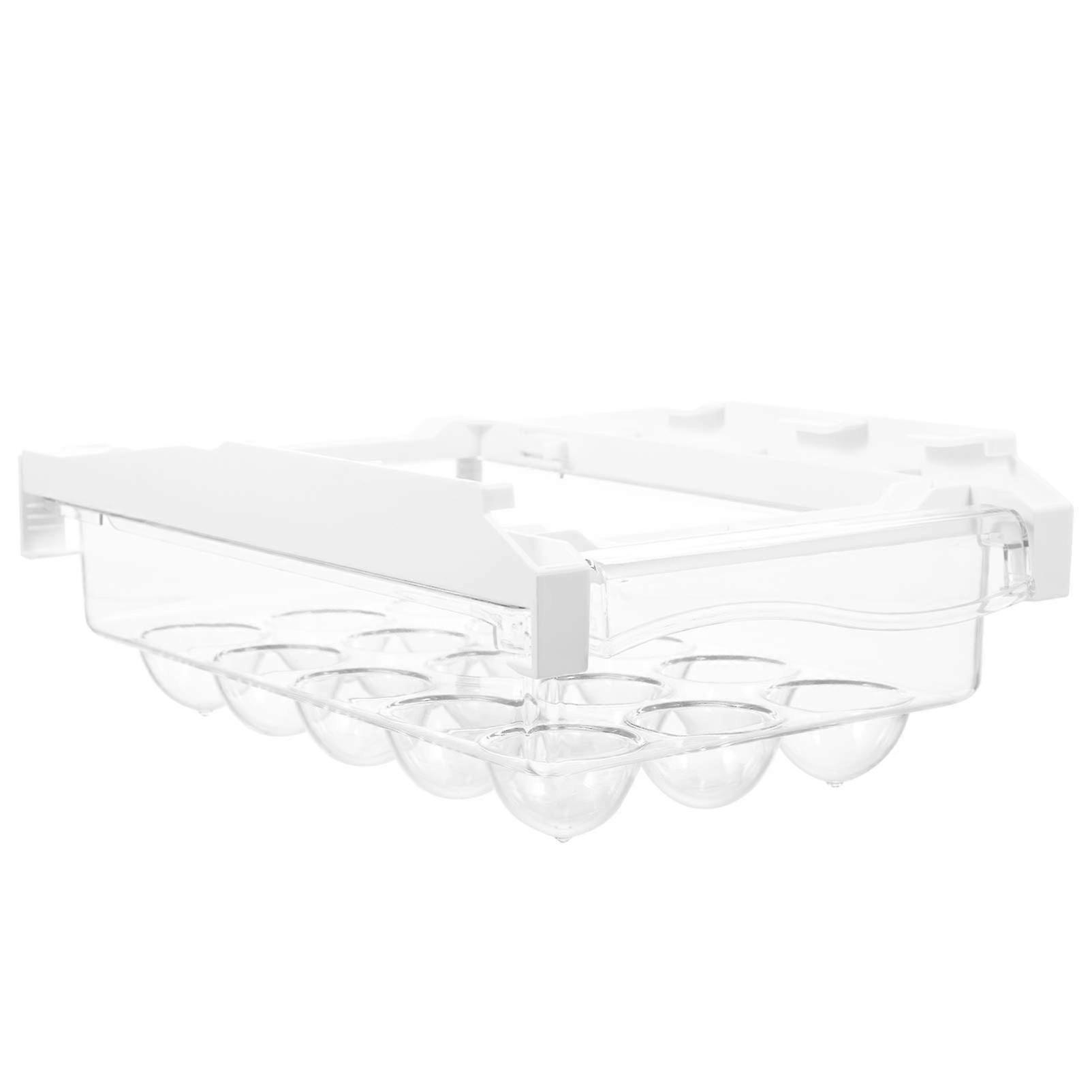 1pc Refrigerator Egg Storage Rack Design Transparent Egg Box For Neat Storage SpaceSaving And FreshKeeping For Kitchen