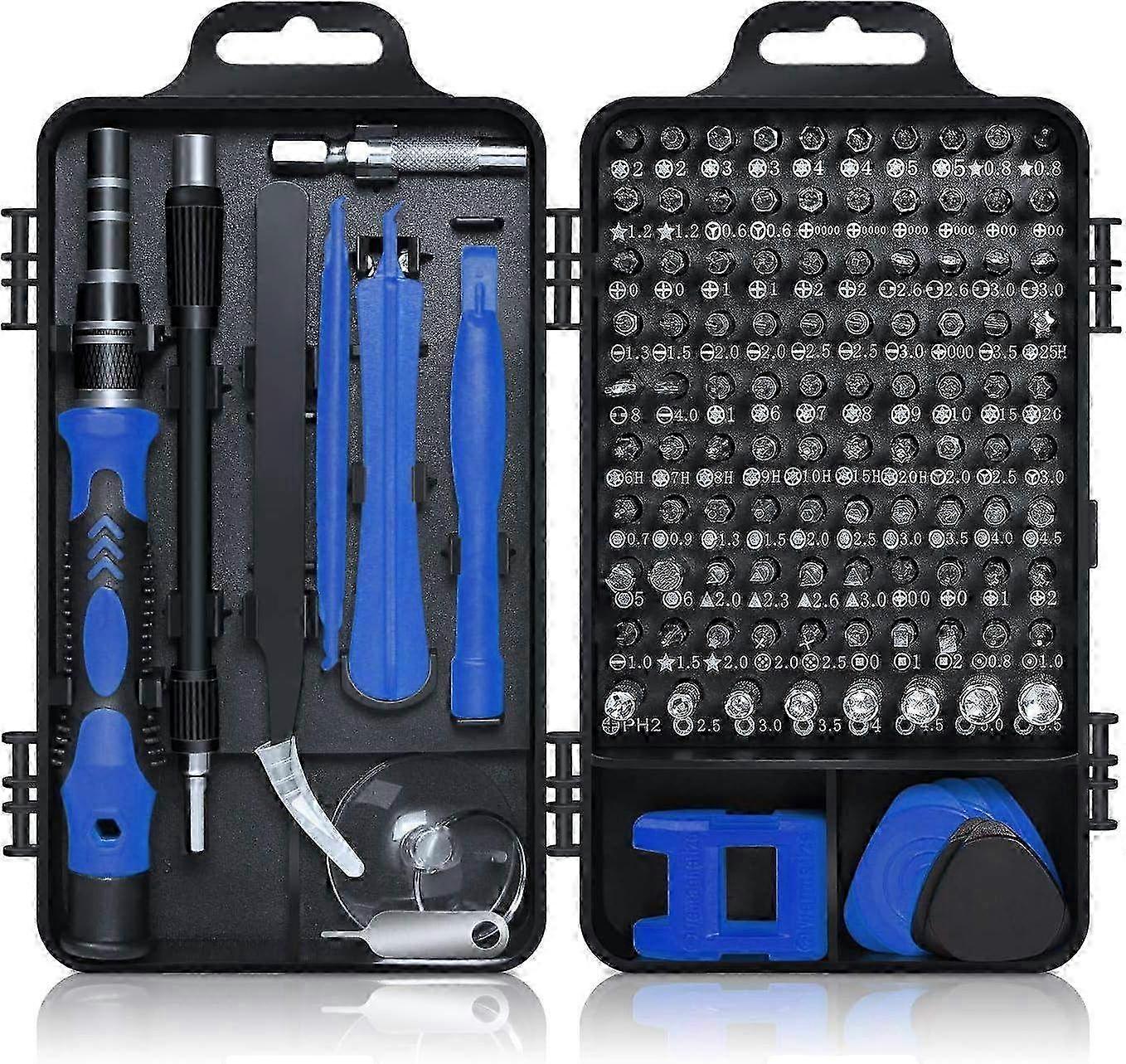 115-in-1 Precision Screwdriver Set - Complete Screwdriver Kit with Multiple Bits for DIY Projects & Electronics Maintenance