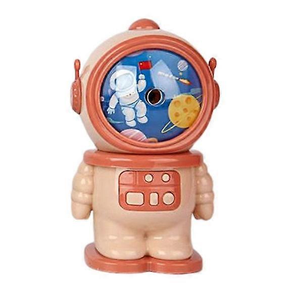 Astronaut Pencil Sharpener Automatic Pencil Sharpener ORANGE Orange